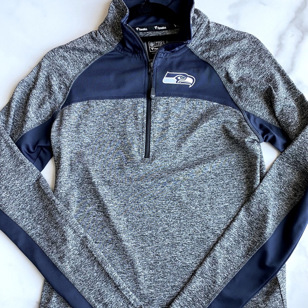 Seahawks NFL pro line zippered dri-fit